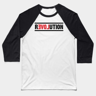 Love Revolution v2 Baseball T-Shirt